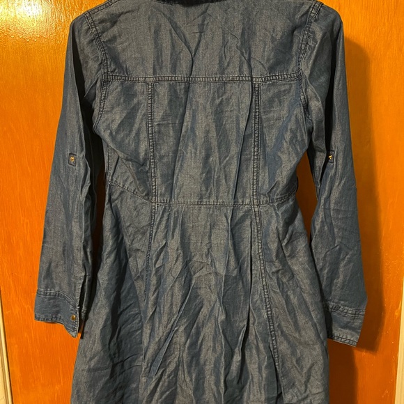 Justice Denim Button Down Dress - Picture 2 of 3